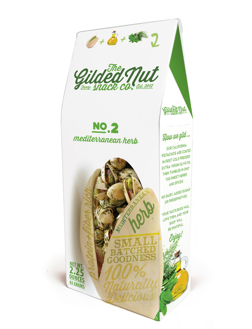 Mediterranean Herb In-Shell 2.25oz  |  6-Pack or 48-Pack Case